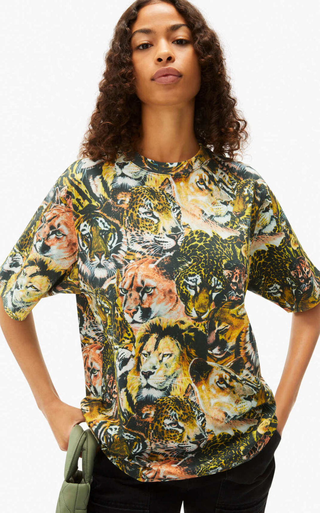 Kenzo Wild虎s oversize Tシャツ メンズ カラー カラー - TCHUEP059